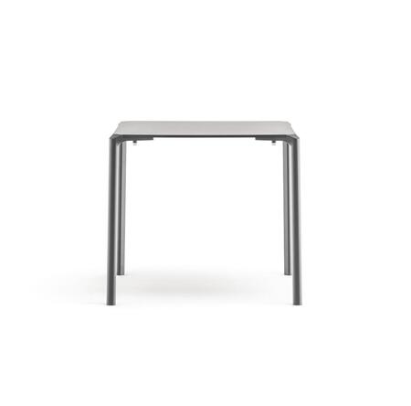 Pedrali Jump TJ Tisch-79 x 79 cm-COM-nero-Kompaktplatte Schwarz