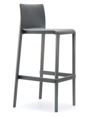 Pedrali Volt 678 Barhocker-GA-Polypropylen Anthrazit