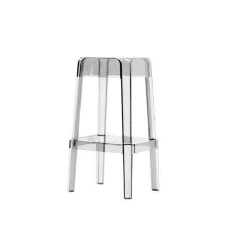 Pedrali Rubik 580 Barhocker-TR-Polycarbonat Transparent