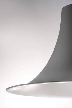 Pedrali L004S Pendelleuchte-GA-Polycarbonat Anthrazit