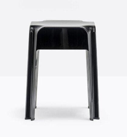 Pedrali Rubik 583 Hocker-NE-Polycarbonat Schwarz