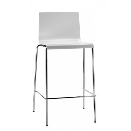 Pedrali Kuadra 1112 Barhocker-BI-Tecnopolymer Weiss