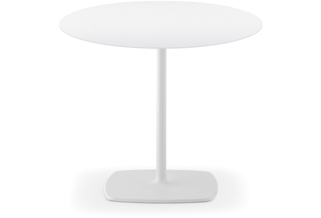 Pedrali Stylus 5410 Tisch-BI200-Gusseisen Weiss