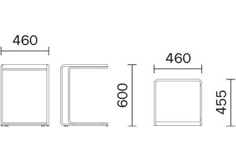 Pedrali Side 5900 White Tisch