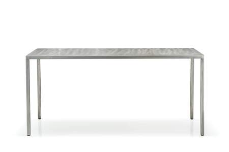 Pedrali Fabbrico TFA Tisch-L 160 x T 80 cm-TR-Stahl Transparent