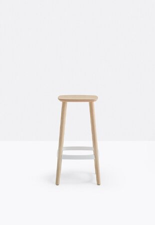 Pedrali Babila 2702 Barhocker-FR-Eschenholz Esche-Weiss