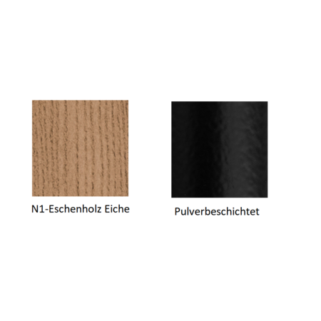 Pedrali Babila 2702 Barhocker-N1-Eschenholz Eiche-Pulverbeschichtet
