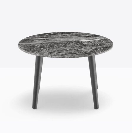 Pedrali Malmö Couchtisch-COP_NERO-Kompaktplatte Schwarz