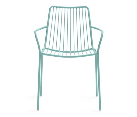 Pedrali Nolita P-AZ100E-Stahl Hellblau-Hoch