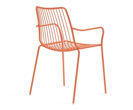 Pedrali Nolita P-AR500E-Stahl Orange-Hoch