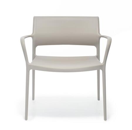 Pedrali Ara Lounge-BE-Polypropylen Beige