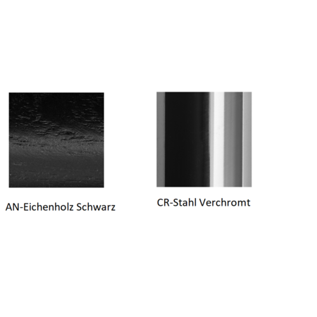 Pedrali Inga S Barhocker-CR-Stahl Verchromt-AN-Eichenholz Schwarz-77 cm