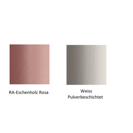 Pedrali Babila 2706-RA-Eschenholz Rosa-Weiss Pulverbeschichtet