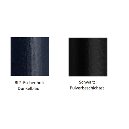 Pedrali Babila 2706-BL2-Eschenholz Dunkelblau-Schwarz Pulverbeschichtet