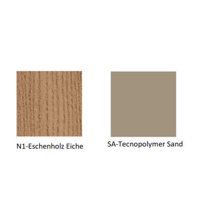 Pedrali Babila 2750-N1-Eschenholz Eiche-SA-Tecnopolymer Sand