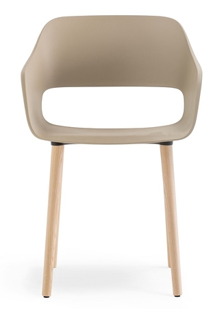 Pedrali Babila 2755-FR-Eschenholz Esche weiss-SA-Polypropylen Sand