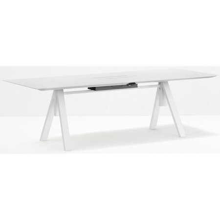 Pedrali Arki Adjustable Tisch - Bluetooth CFC_BI-Kompaktplatte Weiss