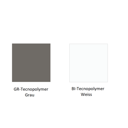 Pedrali Babila 2730 Stuhl-GR-Tecnopolymer Grau-BI-Tecnopolymer Weiss