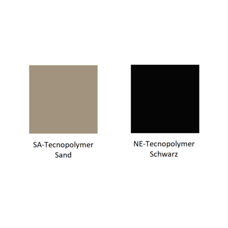 Pedrali Babila 2730 Stuhl-SA-Tecnopolymer Sand-NE-Tecnopolymer Schwarz