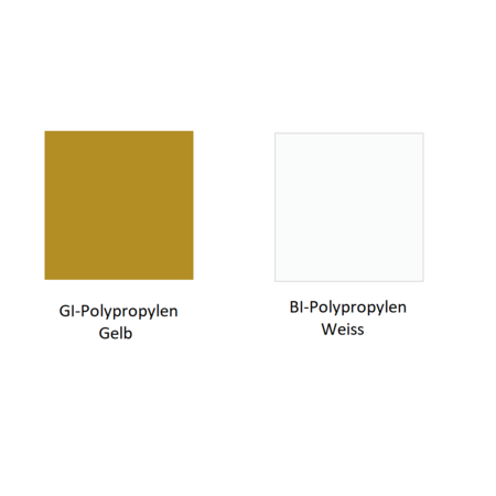 Pedrali Babila 2748 Barhocker-GI-Polypropylen Gelb / BI-Polypropylen Weiss