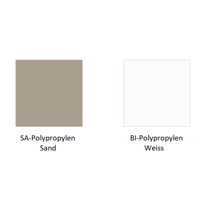 Pedrali Babila 2748 Barhocker-SA-Polypropylen Sand / BI-Polypropylen Weiss
