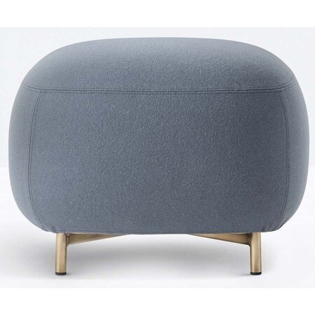 Pedrali Buddy 210 Pouf - E04-Samt Blaugrau / Messing