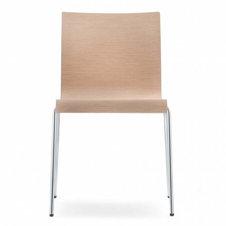 Pedrali Kuadra XL 2413 Stuhl-RS-Eichenholz Eiche natur