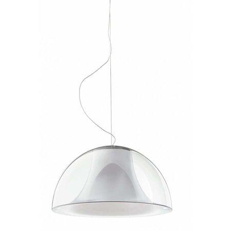 Pedrali L002S Pendelleuchte-TR-Polycarbonat Transparent