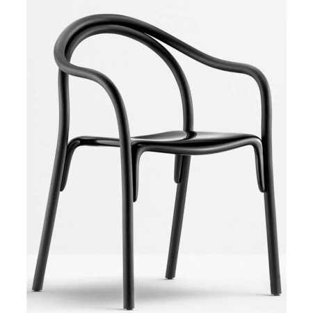 Pedrali Soul 3745 Stuhl - Schwarz / Esche Schwarz
