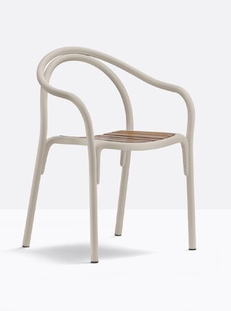 Pedrali Soul Outdoor 3746 Stuhl-SA200E-Aluminium Sand