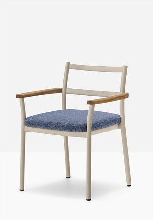 Pedrali Guinea 3694 - Outdoor Sessel - SA200E Sand / SA Sand - D104 Dark blue