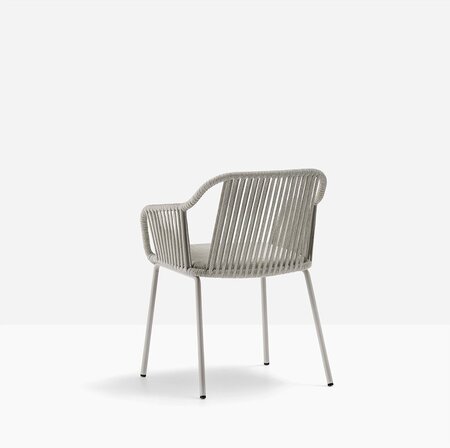 Pedrali Babila Twist 2795 - Outdoor Sessel - BE100E Beige - D22 White