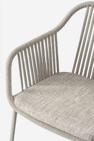 Pedrali Babila Twist 2795 - Outdoor Sessel - BE100E Beige - D22 White