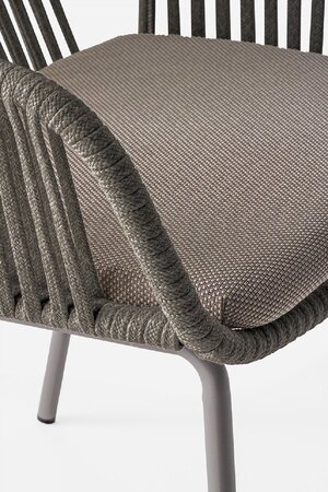 Pedrali Babila Twist 2795 - Outdoor Sessel - BE200E Dark Beige - D105 Beige