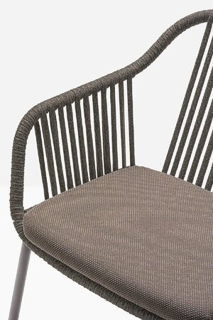 Pedrali Babila Twist 2795 - Outdoor Sessel - BE200E Dark Beige - D105 Beige