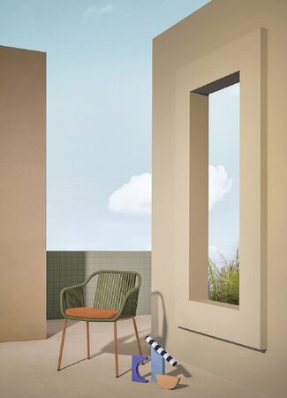 Pedrali Babila Twist 2795 - Outdoor Sessel