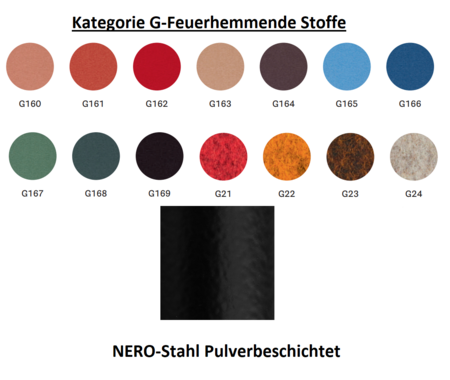 Pedrali Cube XL 1461-Kategorie G-NERO-Stahl Pulverbeschichtet
