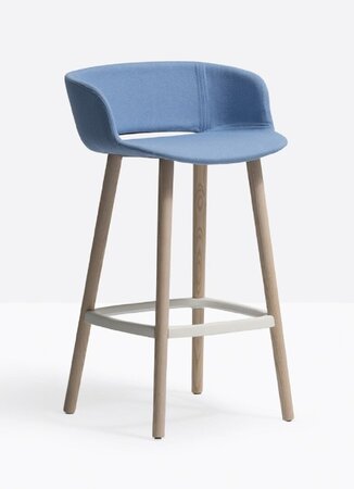 Pedrali Babila 2757/2 Barhocker mit Polster