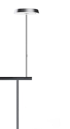 Belux Koi-S Tischaufbauleuchte Universal-D-Chrome