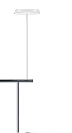 Belux Koi-S Tischaufbauleuchte Universal-D-Weiss
