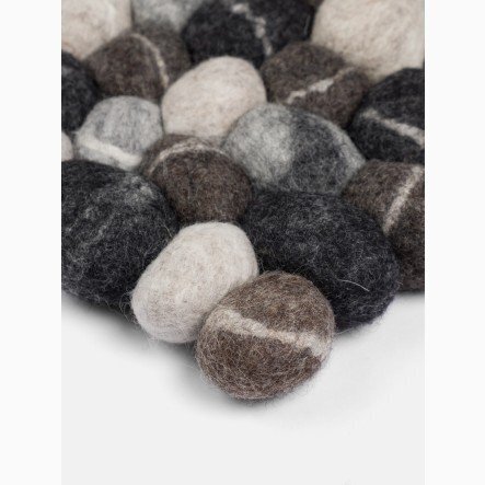 Myfelt Filzkugelteppich Hardy Rechteckig