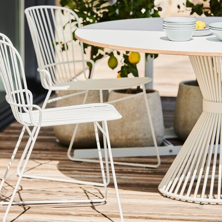 Jan Kurtz MORO Outdoor Tisch - Weiss - Weiss