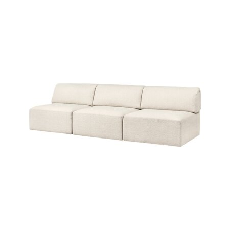 Gubi Wonder Sofa - 3-Seater Without Armrest