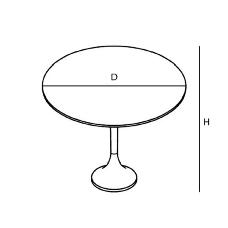 Joli Central Round - Esstisch
