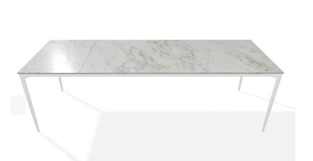 Joli Marguerite Ausziehtisch-Marguerite Ausziehtisch-Weiss-200 x 260 cm-Bianco D'Oro
