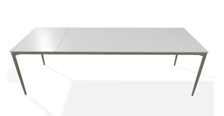 Joli Marguerite Ausziehtisch-Marguerite Ausziehtisch-Bronze-200 x 260 cm-Absolutes Weiß