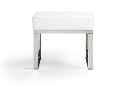 ClassiCon Banu Hocker - Leder-Weiss