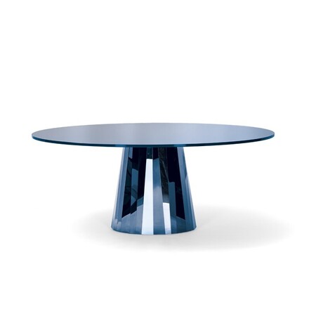 ClassiCon Pli Table-blau-vollflächig lackiert