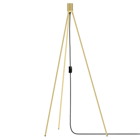 Floor tripod brushed brass
