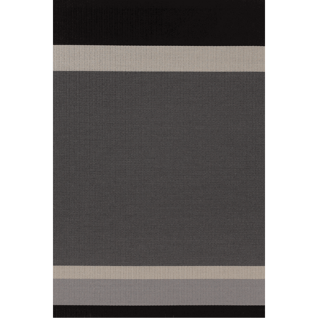 Woodnotes Panorama Carpet-black-light grey